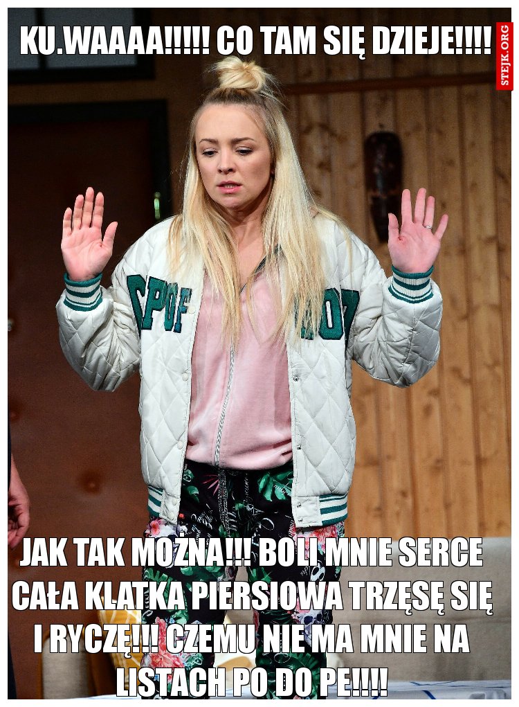 Ku.waaaa!!!!! Co tam się dzieje!!!!