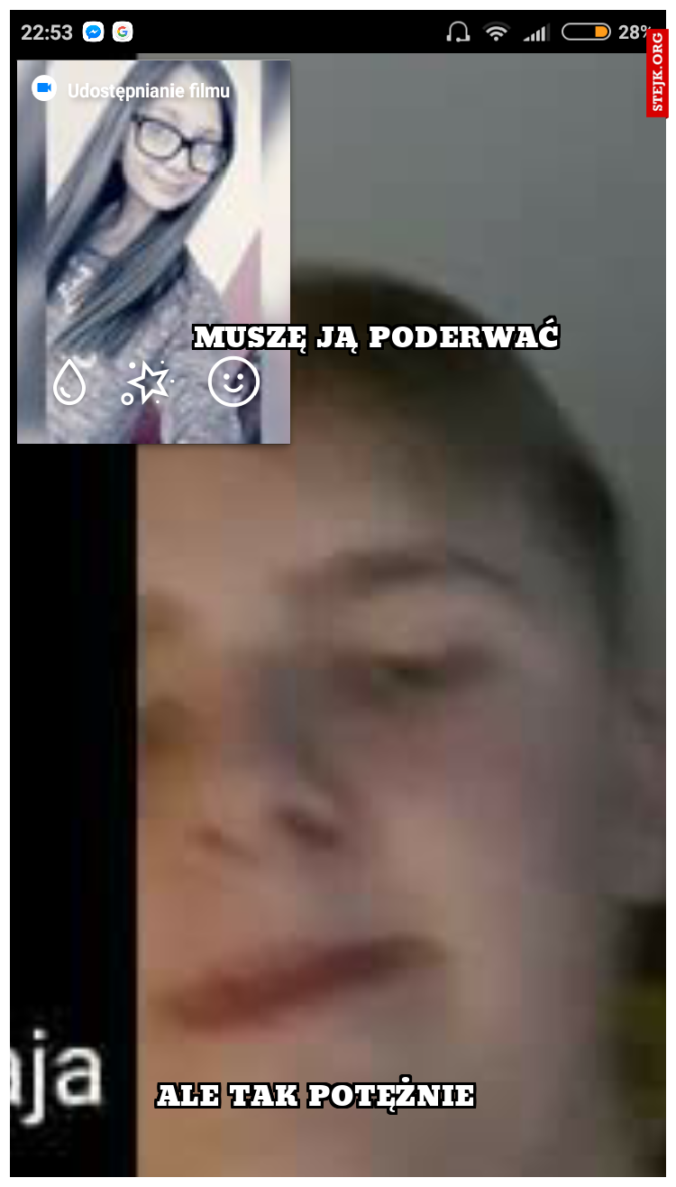 Muszę ją poderwać
