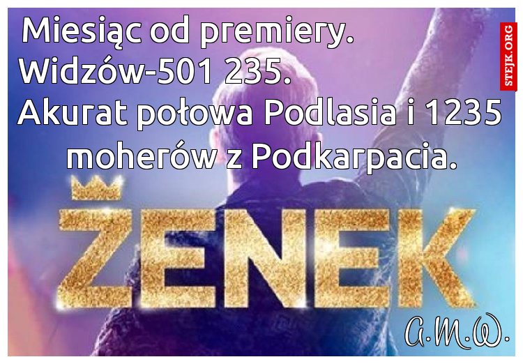 Miesiąc od premiery.