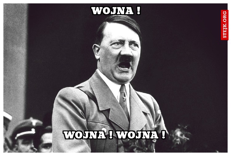 WOJNA !