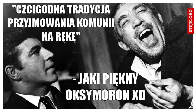 "Czcigodna tradycja przyjmowania Komunii na rękę"