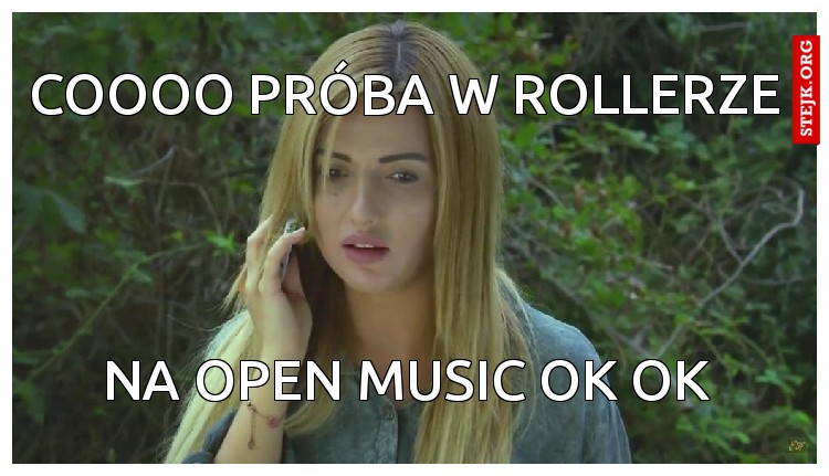 cOOOO próba w Rollerze 