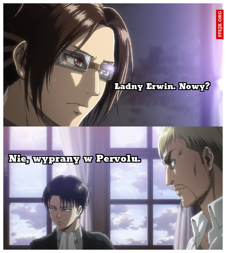 Ładny Erwin. Nowy?