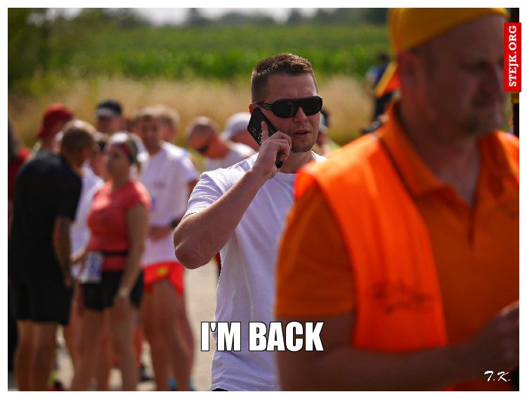 I'M BACK