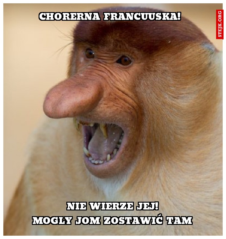 CHORERNA FRANCUUSKA!