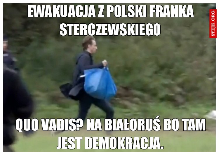 Ewakuacja z Polski franka sterczewskiego