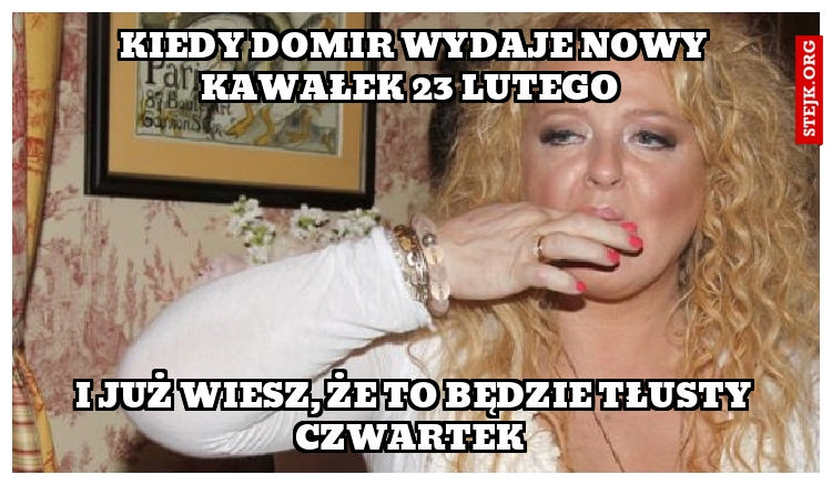 I już wiesz, że to będzie tłusty czwartek 
