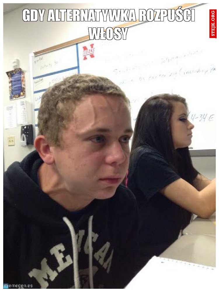 gdy alternatywka rozpuści włosy