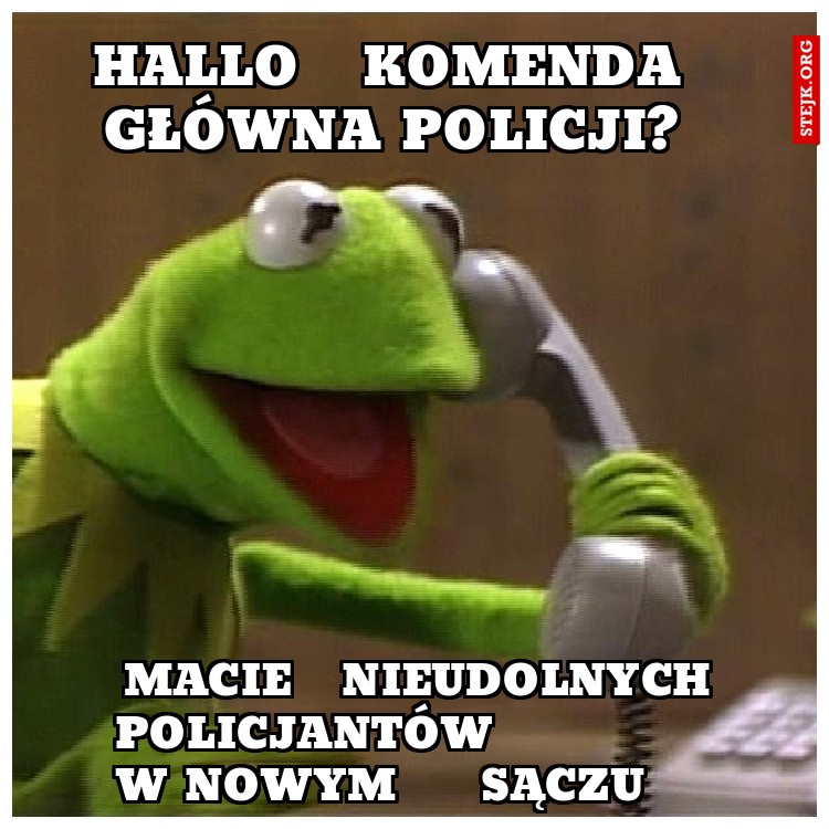 hallo   komenda główna policji?