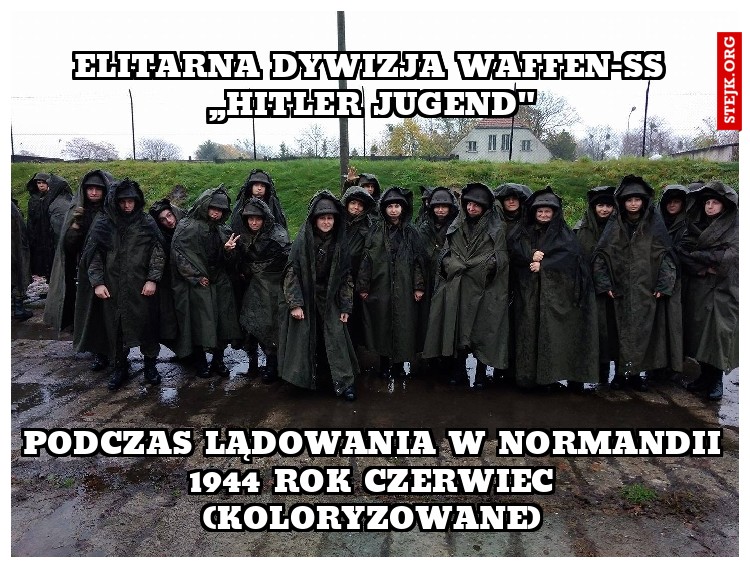 Elitarna dywizja waffen-ss ,,hitler jugend"
