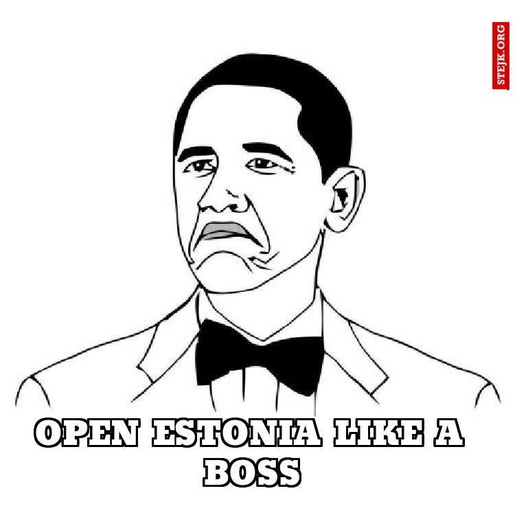 Open Estonia like a BOSS