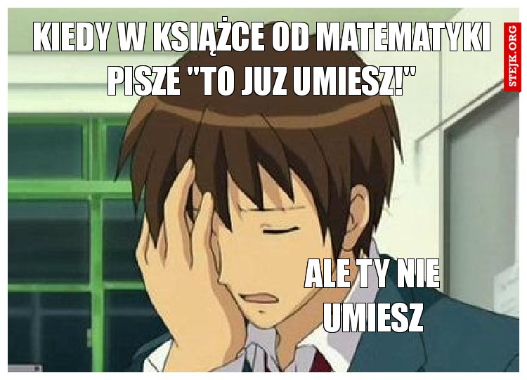 kiedy w książce