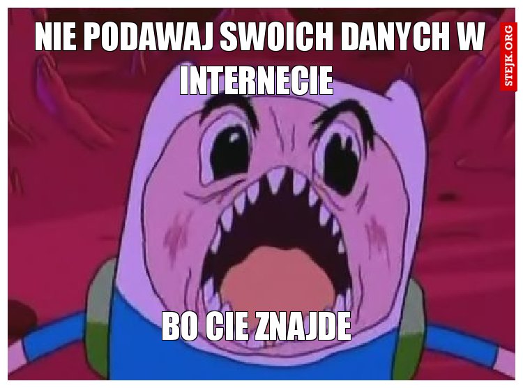 bo cie znajde 