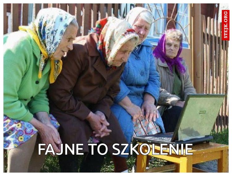 Fajne to szkolenie