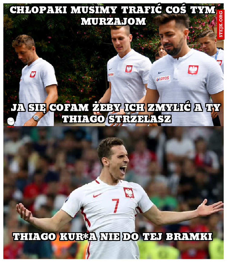 Chłopaki musimy trafić coś tym murzajom