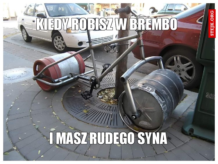 kiedy robisz w brembo 