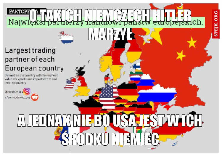 o takich niemczech hitler marzył