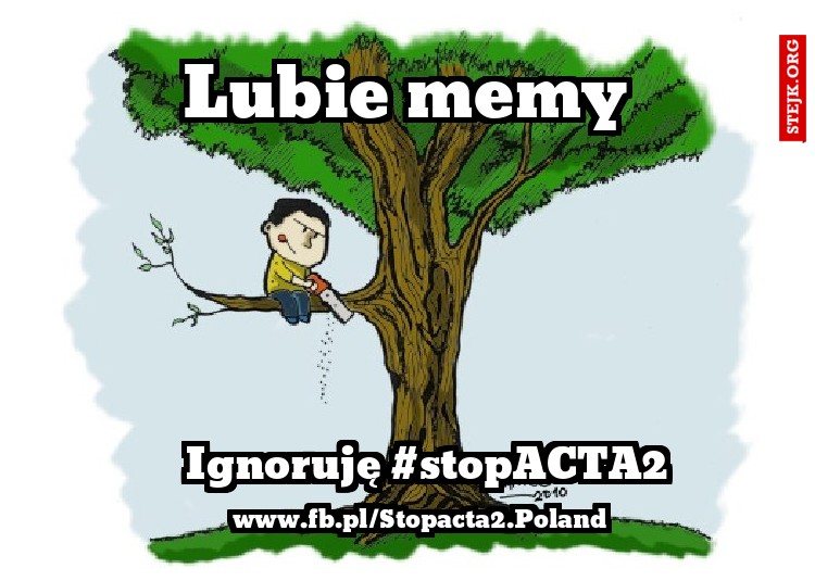 Ignoruję #stopACTA2