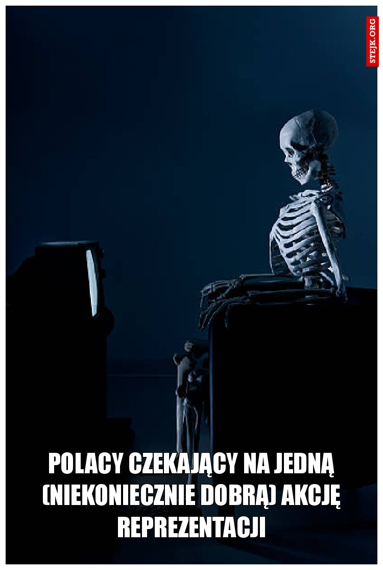 Polacy czekający na jedną (niekoniecznie dobrą) akcję reprezentacji
