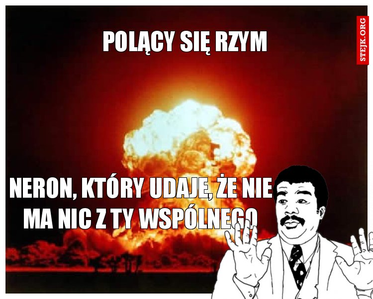 polący się Rzym