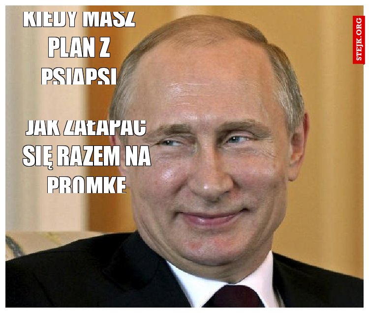 Kiedy masz plan z psiapsi
