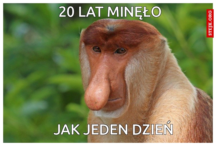 20 lat minęło