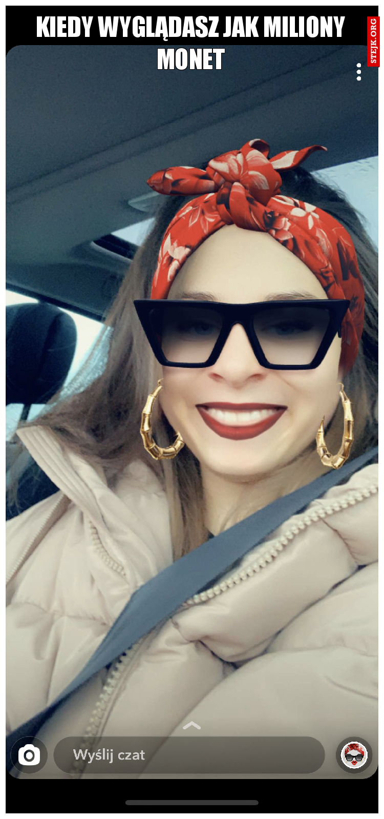 Kiedy wyglądasz jak miliony monet