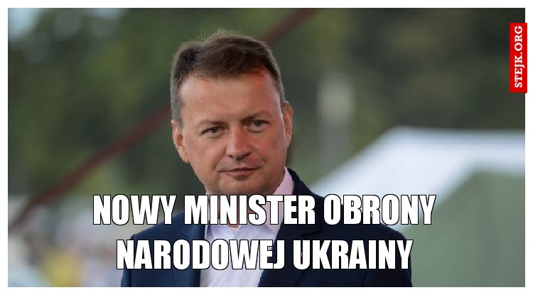 NOWY MINISTER OBRONY NARODOWEJ UKRAINY
