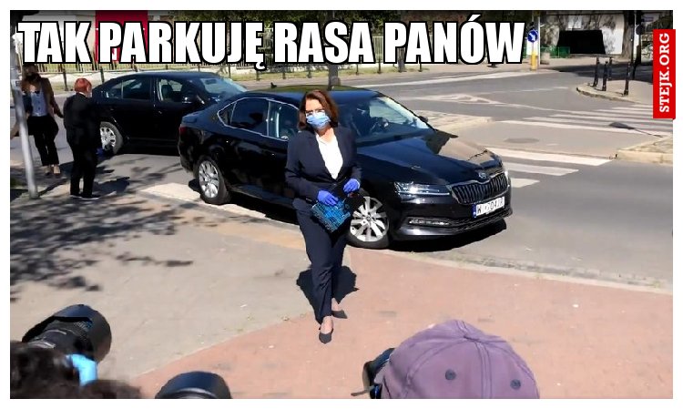 Tak parkuję rasa panów 