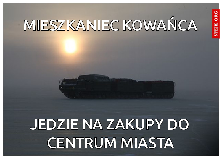 mieszkaniec kowańca
