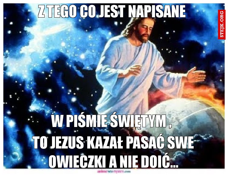 Z tego co jest napisane