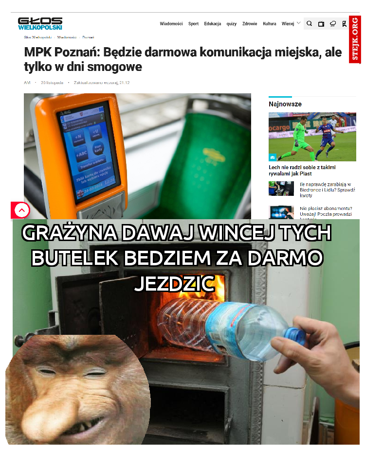 Grażyna dawaj wincej tych butelek bedziem za darmo jezdzic 