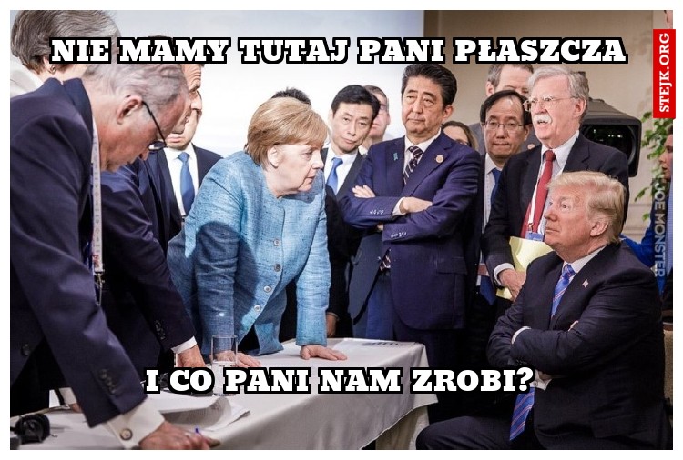 NIE MAMY TUTAJ PANI PŁASZCZA