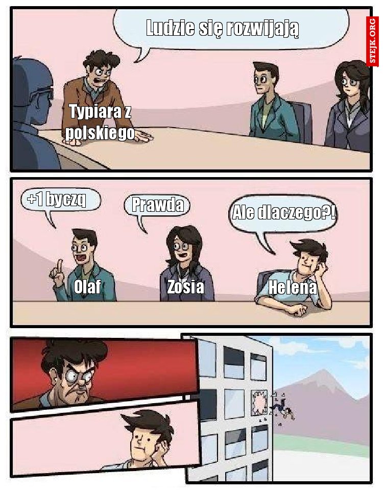 Ludzie się rozwijają