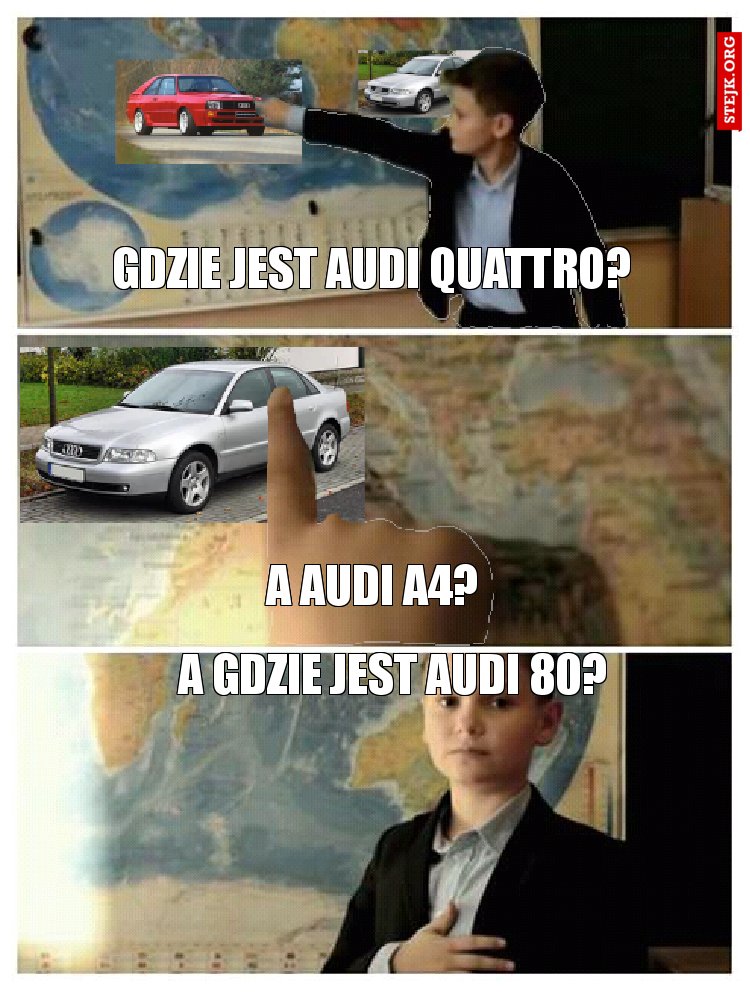 Gdzie jest Audi?
