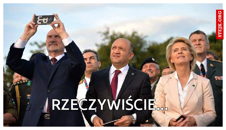 Rzeczywiście...