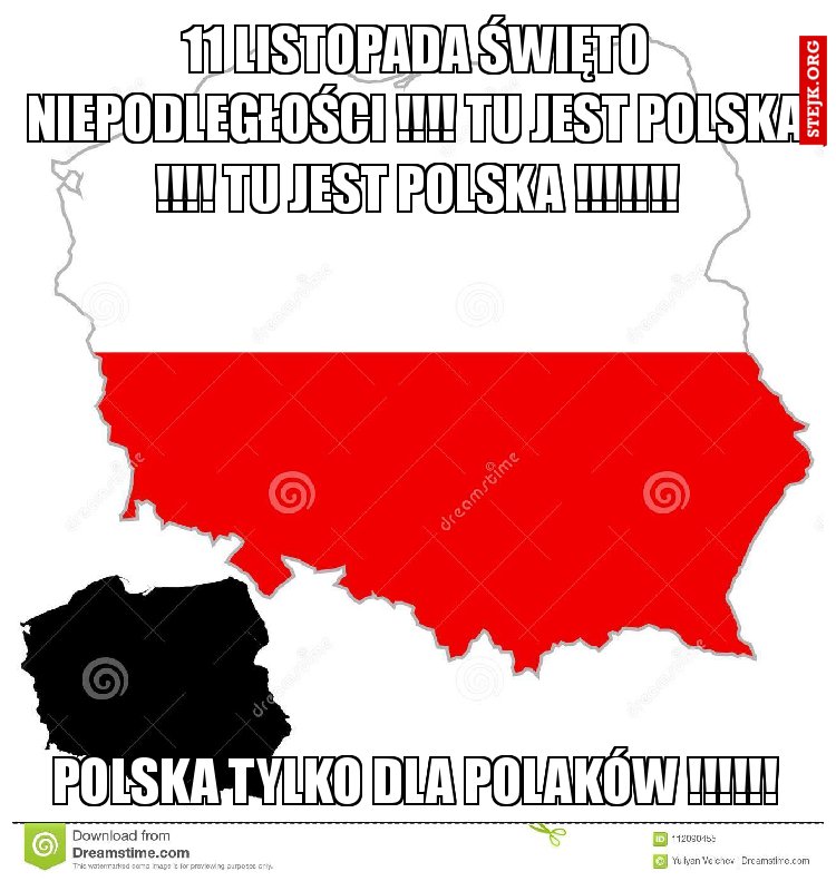 11 listopada święto niepodległości !!!! tu jest polska !!!! tu jest polska !!!!!!!