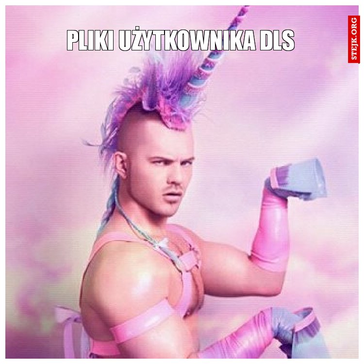 pliki użytkownika DLS