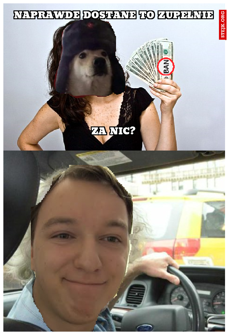 NAPRAWDE DOSTANE TO ZUPEŁNIE