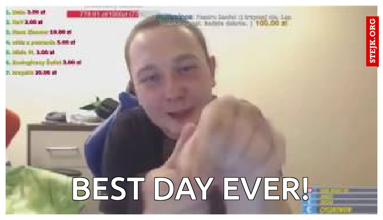 Best day ever!