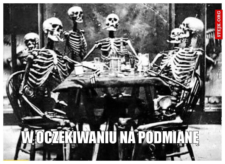 W oczekiwaniu na podmianę 