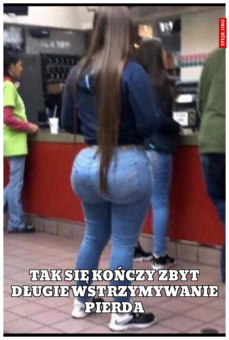 Tak się kończy zbyt długie wstrzymywanie pierda
