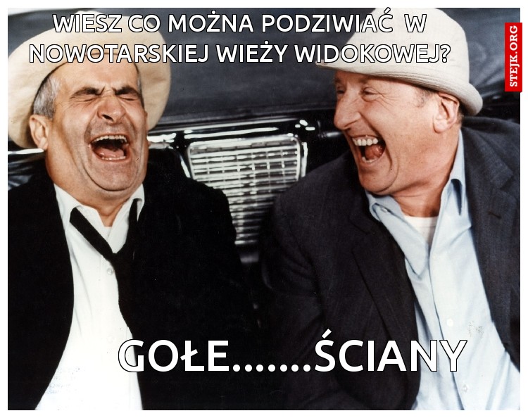 wiesz co można podziwiać  w nowotarskiej wieży widokowej?