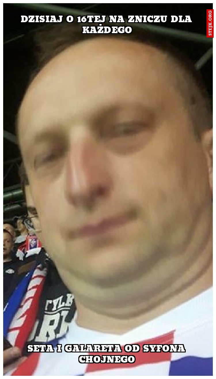 DZISIAJ O 16TEJ NA ZNICZU DLA KAŻDEGO