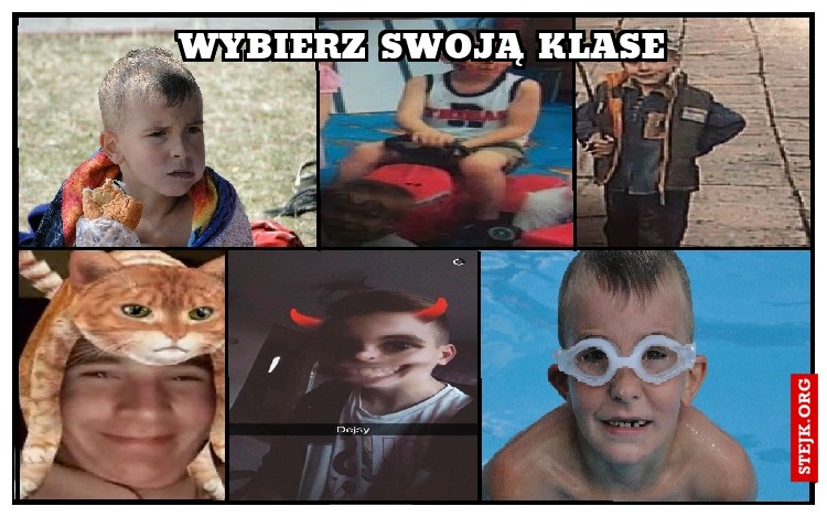 WYbierz swoją Klase