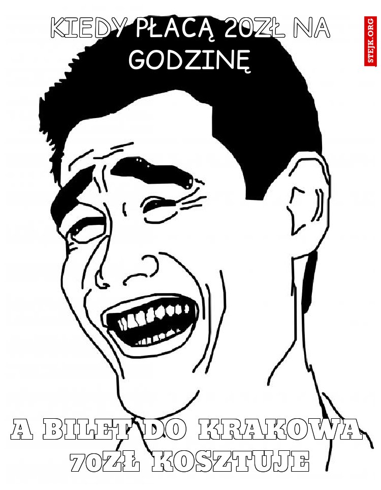 kiedy płacą 20zł na godzinę