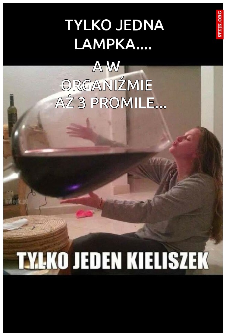  Tylko jedna lampka....