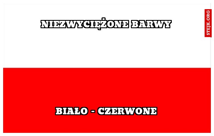 niezwyciężone barwy
