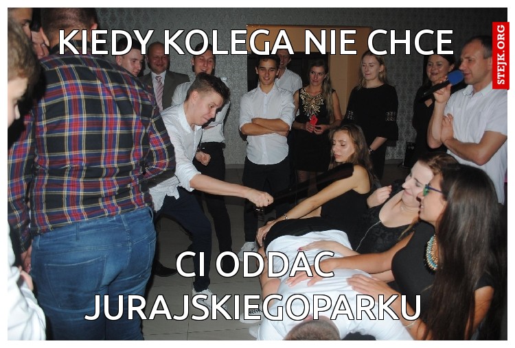 Kiedy kolega nie chce