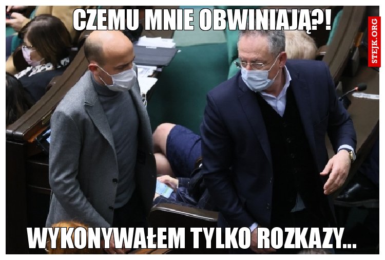 Czemu mnie obwiniają?!